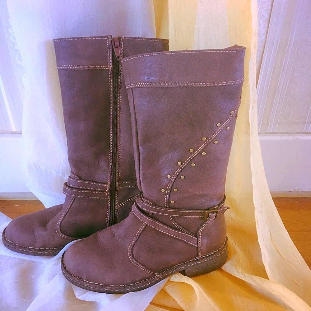Leather boots 8-1/2